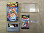 UF1408 Street Fighter II 2 BOXED SNES Super Famicom Japan