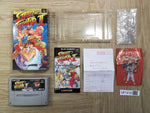 UF1410 Street Fighter II 2 BOXED SNES Super Famicom Japan