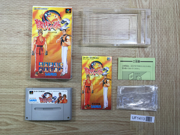 UF1413 Art Of Fighting 2 BOXED SNES Super Famicom Japan