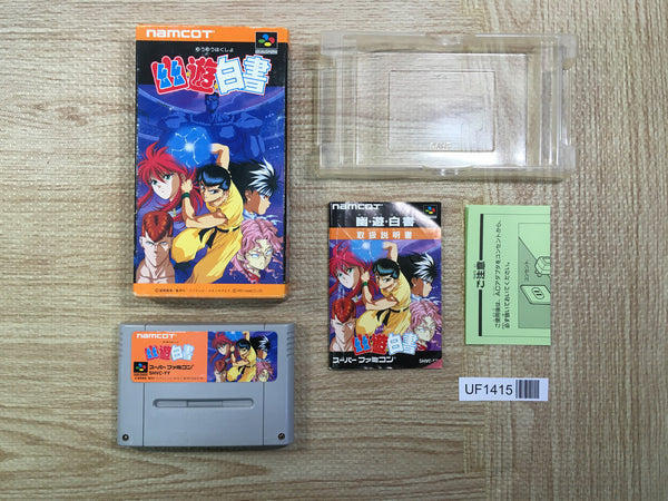 UF1415 Yu Yu Hakusho BOXED SNES Super Famicom Japan