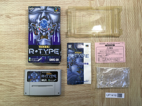 UF1416 Super R Type BOXED SNES Super Famicom Japan