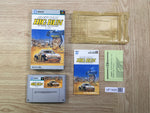 UF1420 Big Run The Supreme 4WD Challenge BOXED SNES Super Famicom Japan