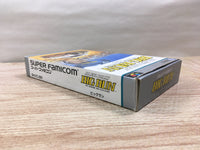 UF1420 Big Run The Supreme 4WD Challenge BOXED SNES Super Famicom Japan