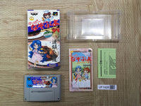 UF1428 Super Nazo Puyo Rulue no Roux Puyo Puyo BOXED SNES Super Famicom Japan