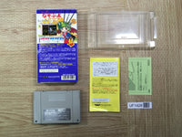UF1428 Super Nazo Puyo Rulue no Roux Puyo Puyo BOXED SNES Super Famicom Japan