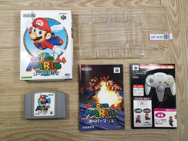 UF1435 Super Mario 64 BOXED N64 Nintendo 64 Japan