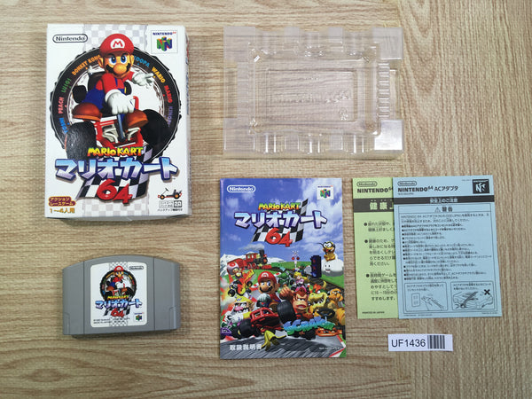 UF1436 Mario Kart 64 BOXED N64 Nintendo 64 Japan