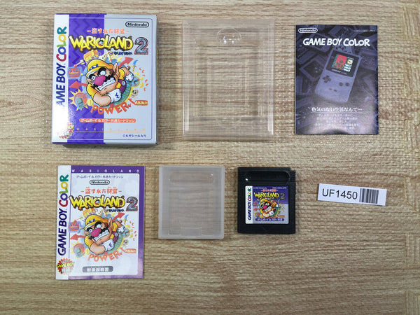 UF1450 Wario Land 2 Mario BOXED GameBoy Game Boy Japan