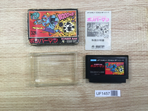 UF1457 Bomberman BOXED NES Famicom Japan