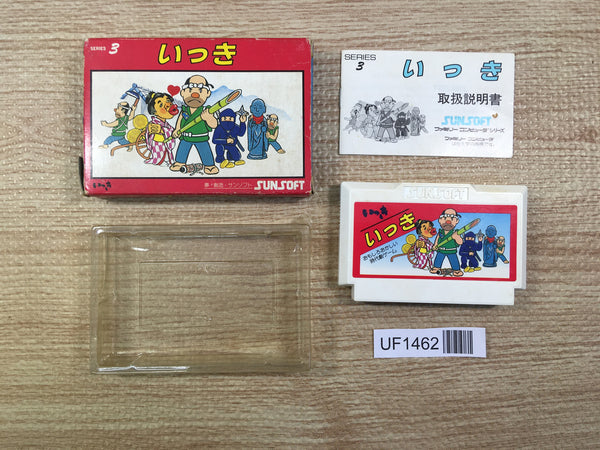 UF1462 Ikki BOXED NES Famicom Japan