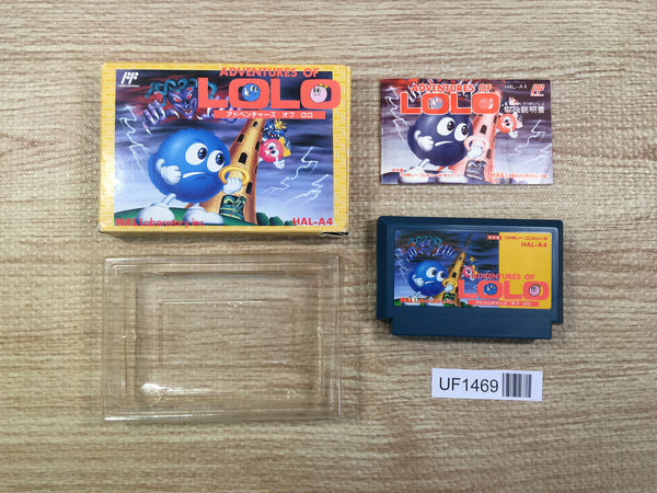 UF1469 Adventures of Lolo BOXED NES Famicom Japan
