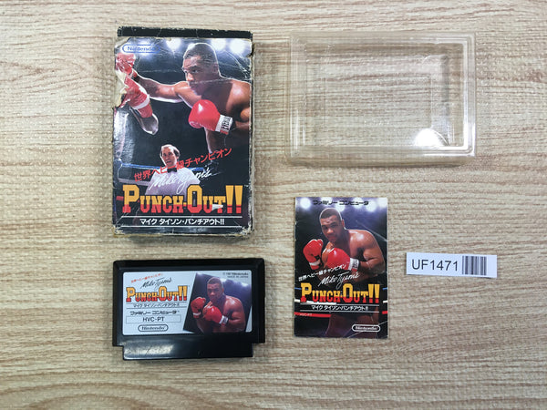 UF1471 Mike Tyson's Punch Out BOXED NES Famicom Japan