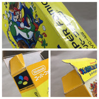 UF1474 Super Mario World BOXED SNES Super Famicom Japan