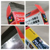 UF1485 Super Mario Kart BOXED SNES Super Famicom Japan