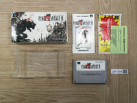 UF1504 Final Fantasy VI 6 BOXED SNES Super Famicom Japan