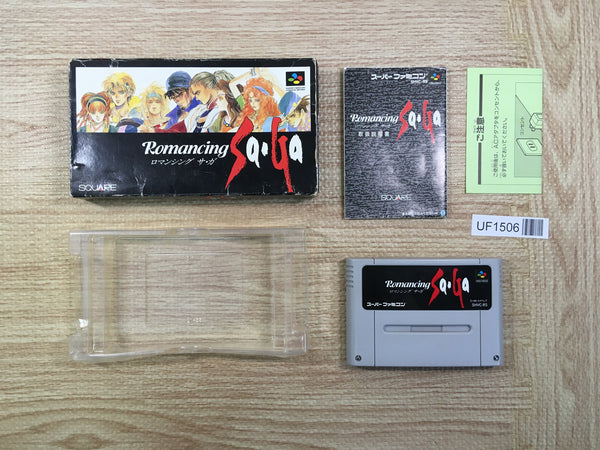 UF1506 Romancing SaGa BOXED SNES Super Famicom Japan