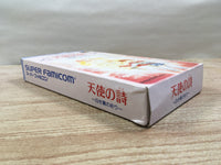 UF1515 Tenshi no Uta Shiroki Tsubasa no Inori BOXED SNES Super Famicom Japan