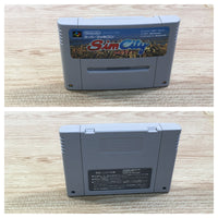 UF1528 Sim City BOXED SNES Super Famicom Japan