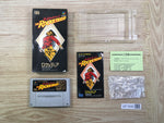 UF1545 The Adventures of the Rocketeer BOXED SNES Super Famicom Japan