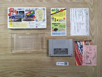 UF1546 Mini Yonku Shining Scorpion Let's & Go!! BOXED SNES Super Famicom Japan