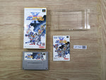 UF1547 Super Gachapon World SD Gundam X BOXED SNES Super Famicom Japan