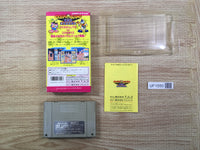 UF1550 Cosmo Gang the Puzzle BOXED SNES Super Famicom Japan
