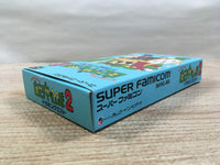 UF1555 GamblerJikoChuushinha2 DoraponQuest Mahjong BOXED SNES Super Famicom Japan