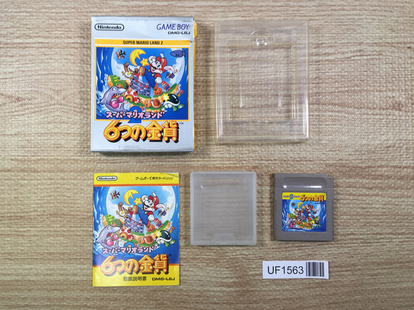 UF1563 Super Mario Land 2 6 Golden Coins BOXED GameBoy Game Boy Japan