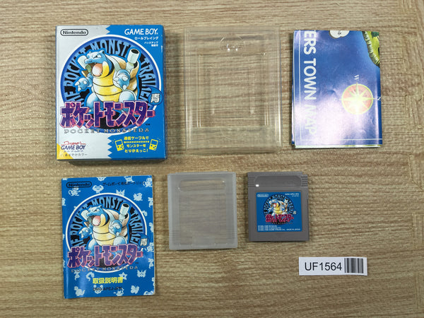 UF1564 Pokemon Blue BOXED GameBoy Game Boy Japan