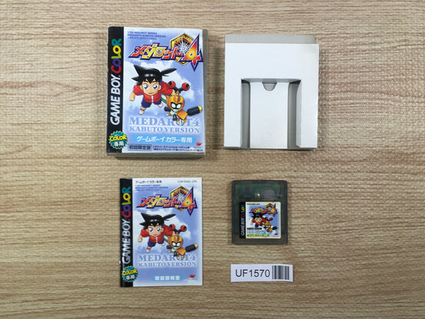 UF1570 Medabots Medarot 4 Kuwagata Ver. BOXED GameBoy Game Boy Japan
