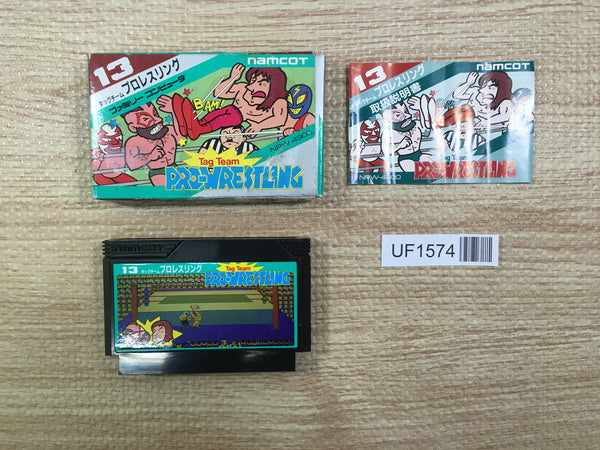 UF1574 Tag Team Pro Wrestling BOXED NES Famicom Japan