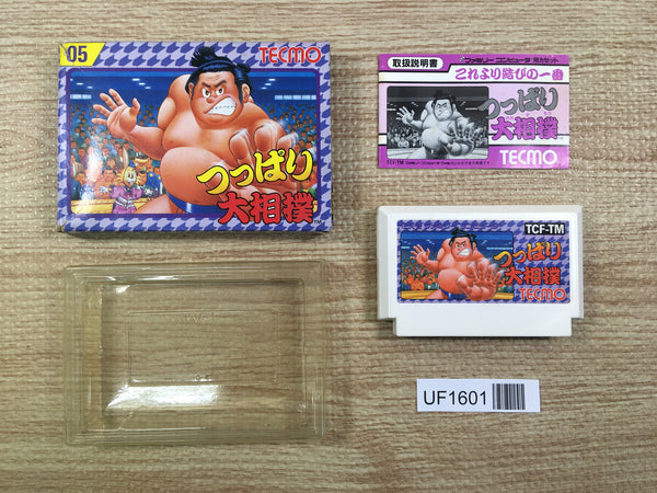 UF1601 Tsuppari Ozumo Sumo BOXED NES Famicom Japan