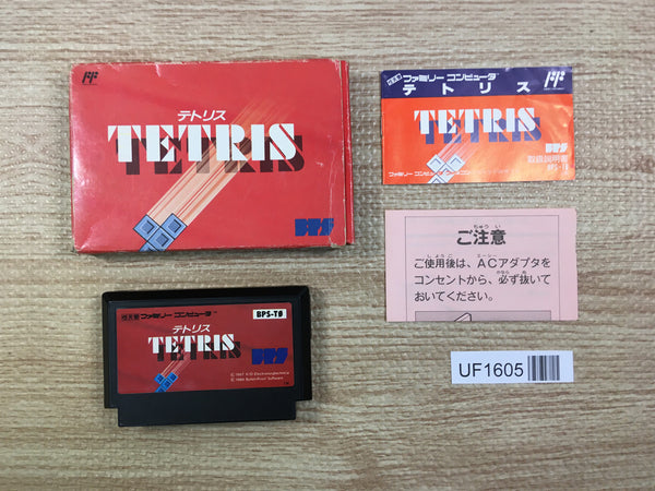 UF1605 Tetris BOXED NES Famicom Japan