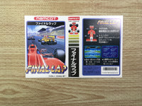 UF1608 Final Lap BOXED NES Famicom Japan