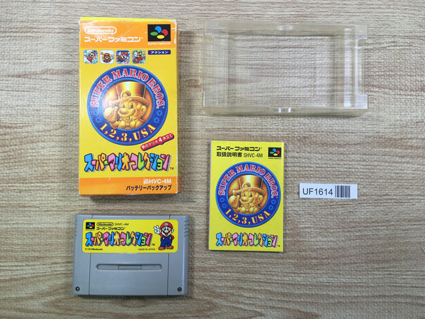 UF1614 Super Mario Collection All Stars BOXED SNES Super Famicom Japan