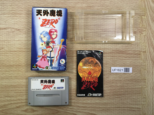 UF1621 Far East Of Eden Tengai Makyou Zero BOXED SNES Super Famicom Japan