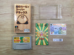UF1628 Kirby Super Deluxe Star Kirby's Fun Pak BOXED SNES Super Famicom Japan