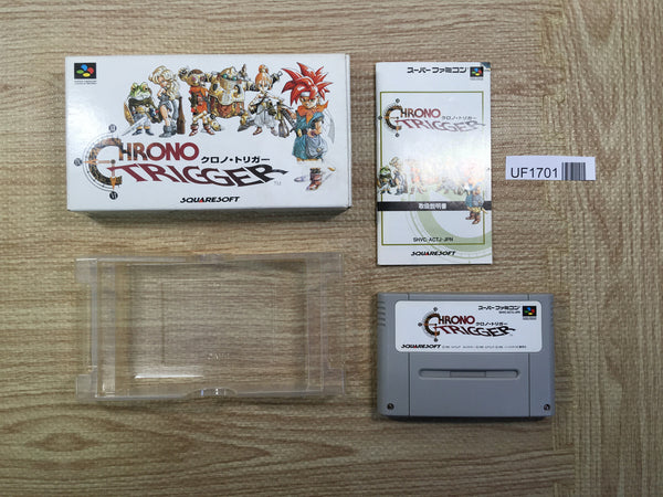 UF1701 Chrono Trigger BOXED SNES Super Famicom Japan