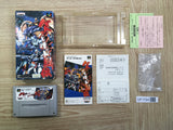 UF1724 Battle Robot Retsuden BOXED SNES Super Famicom Japan