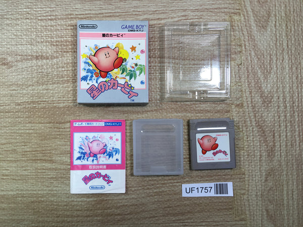 UF1757 Kirby Kirby's Dream Land BOXED GameBoy Game Boy Japan
