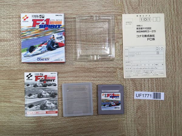 UF1771 F1 Spirit BOXED GameBoy Game Boy Japan