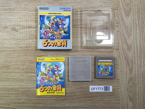 UF1773 Super Mario Land 2 6 Golden Coins BOXED GameBoy Game Boy Japan