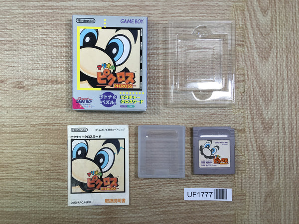 UF1777 Mario's Picross BOXED GameBoy Game Boy Japan