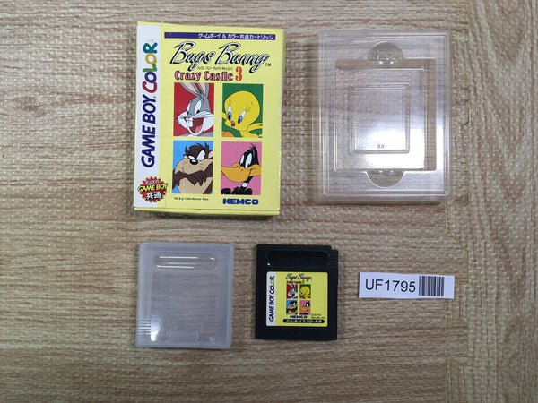 UF1795 Bugs Bunny Crazy Castle 3 BOXED GameBoy Game Boy Japan