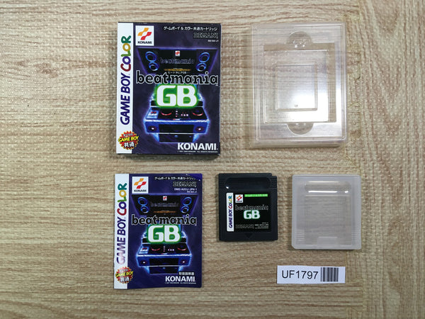 UF1797 Beatmania GB BOXED GameBoy Game Boy Japan