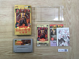 UF1847 Super Nobunaga no Yabou Zen Koku Ban BOXED SNES Super Famicom Japan