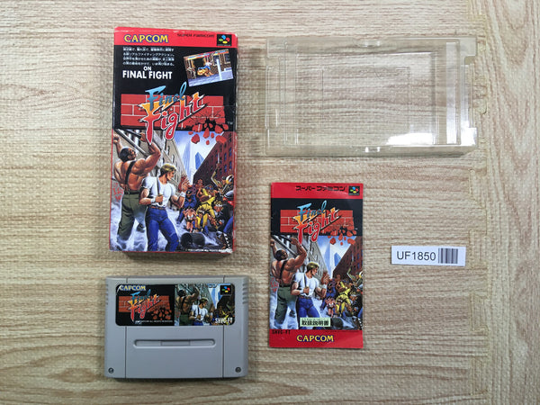 UF1850 Final Fight BOXED SNES Super Famicom Japan