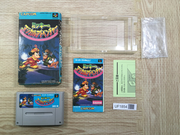 UF1854 Mickey no Magical Adventure BOXED SNES Super Famicom Japan