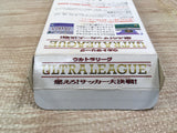UF1862 Ultra League Moero! Soccer Daikessen!! BOXED SNES Super Famicom Japan