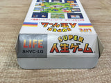 UF1869 The Game of Life Super Jinsei Game BOXED SNES Super Famicom Japan